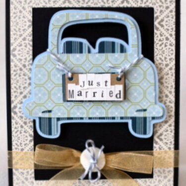 Just Married card