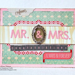 Mr & Mrs. card *Epiphany Crafts*