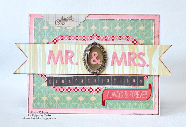 Mr &amp; Mrs. card *Epiphany Crafts*
