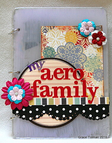 My Aero Family acrylic mini *Clear Scraps*
