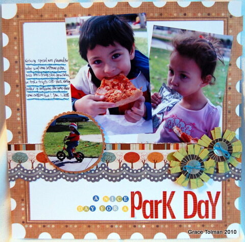 Park Day *November Crazy Daisy kit*
