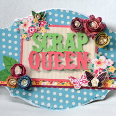 Scrap Queen board *My Little Shoebox*