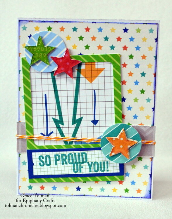 So proud of you card *Epiphany Crafts*
