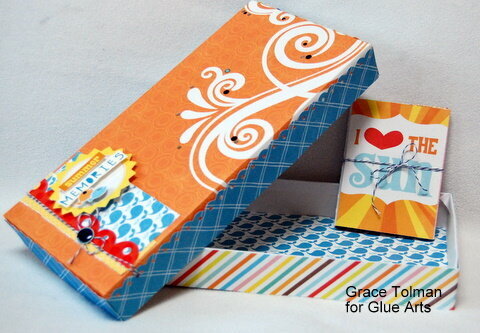 Summer box and mini*Glue Arts*
