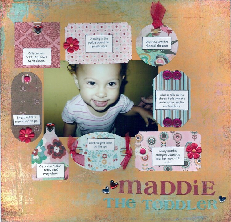 Maddie, The Toddler