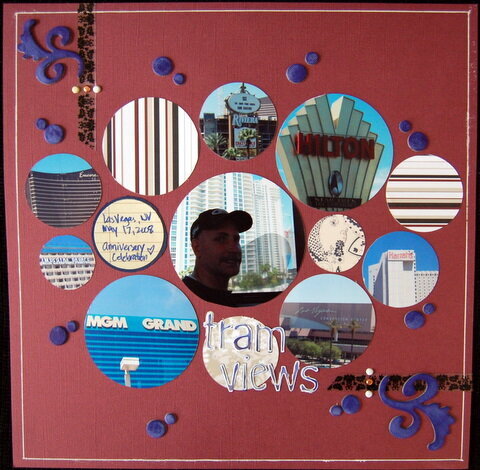 Tram views *Coconut Scrapshop Sept kit