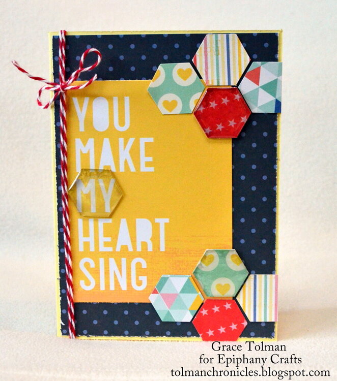 You make my heart sing *Epiphany Crafts*
