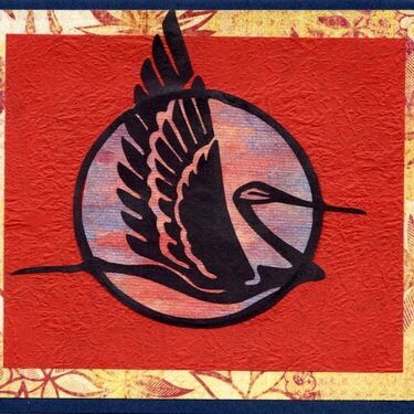 Card - Heron