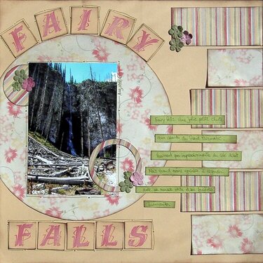 Yellowstone - Fairy Falls