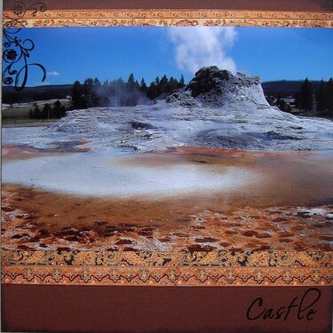 Yellowstone - Castle Geyser 3