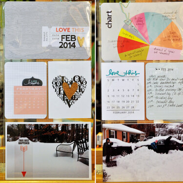 February Project Life pg2
