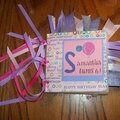 Samantha's 6th Birthday Paper Bag Album
