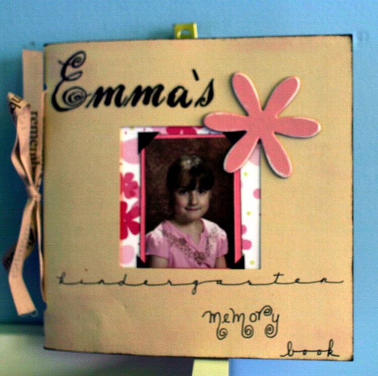 Emma&#039;s Kindergarten Memory Book