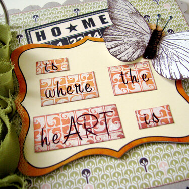 Home is where the heART is...mini album kit