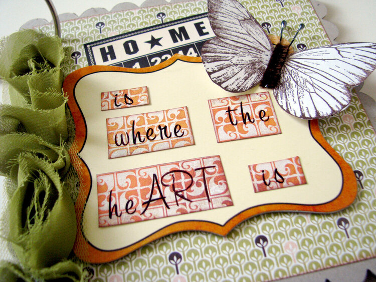 Home is where the heART is...mini album kit