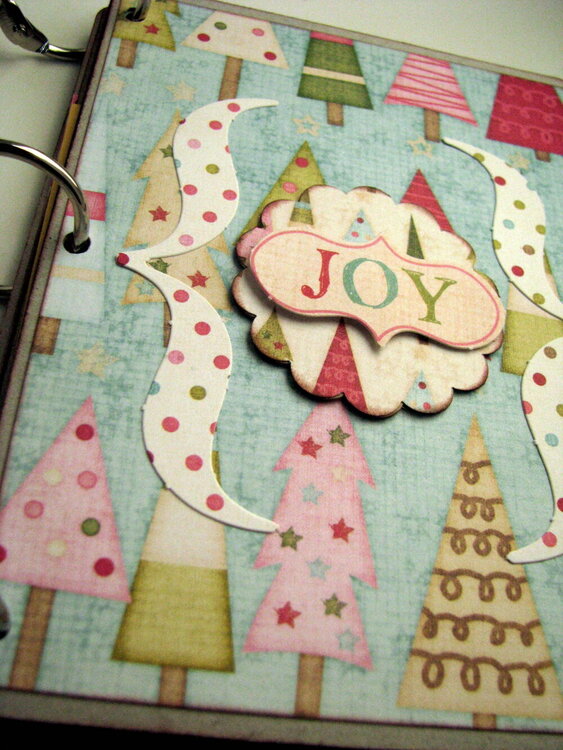 Comfort &amp; Joy Christmas Mini Album/Journal