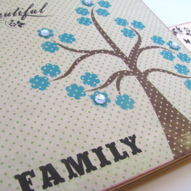 &quot;Beautiful Family&quot; Paper Bag Album