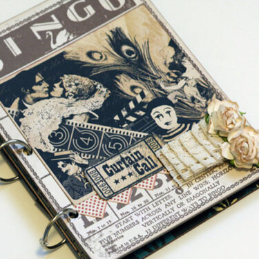 You Ought to be in Pictures Mixed Media Art Journal/Scrapbook