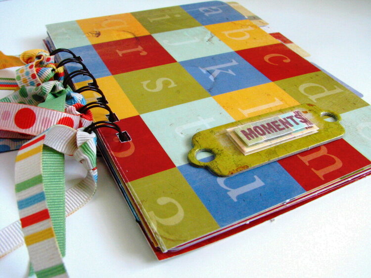 Child themed mini Scrapbook