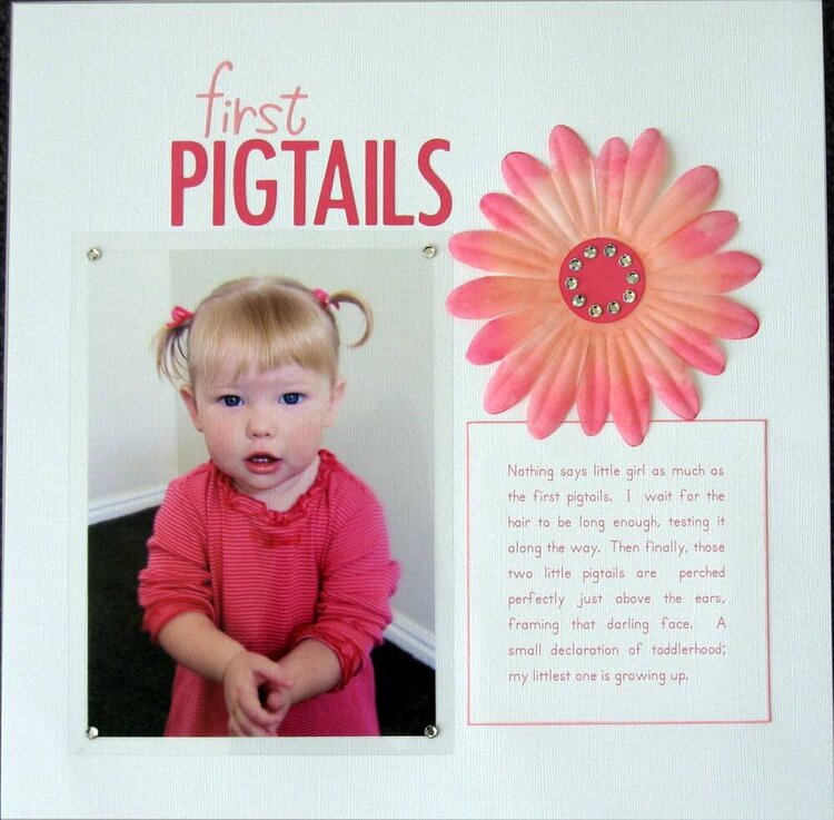 First Pigtails - page 1