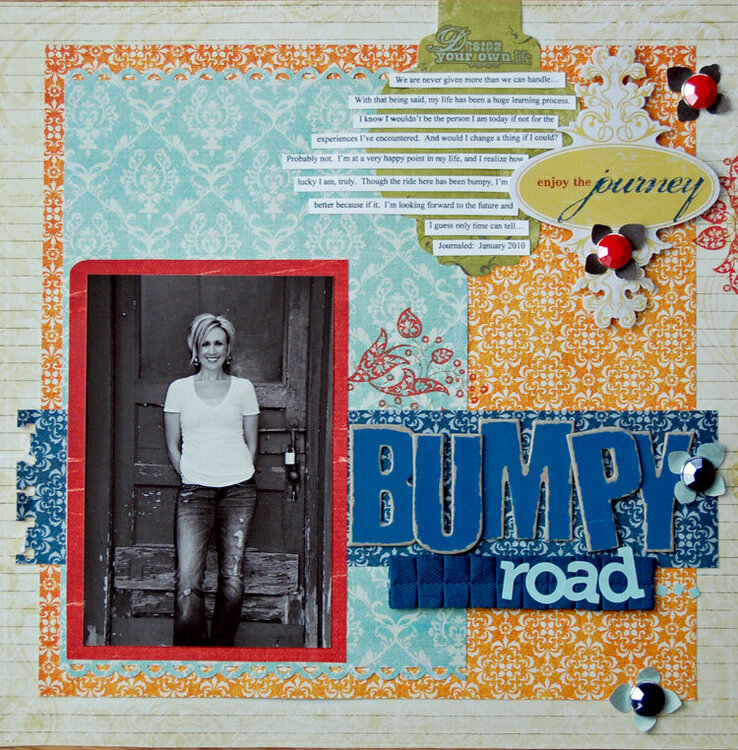 Bumpy Road *Pink Paislee 365 Degrees*