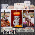 October Decor *NEW Pink Paislee {Amber Road}*