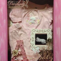 Baby shadow box