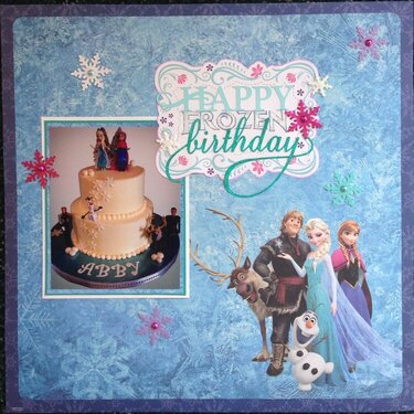 Happy frozen birthday