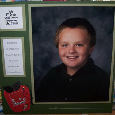 Kyle 5th Grade