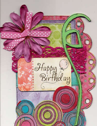 Happy Birthday Card ~Create My Keepsake DT Work~