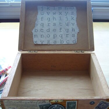 Cigar Box (inside)