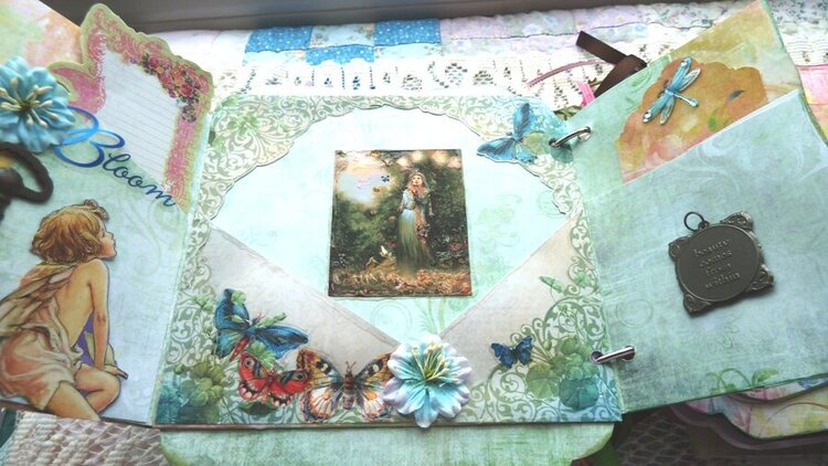 Fantasy Fairy Chipboard Mini Album