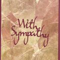 Sympathy Card