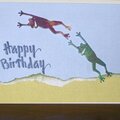 Frog Happy Birthday