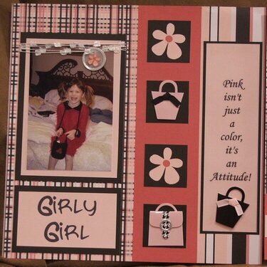 Girly Girl (left page)