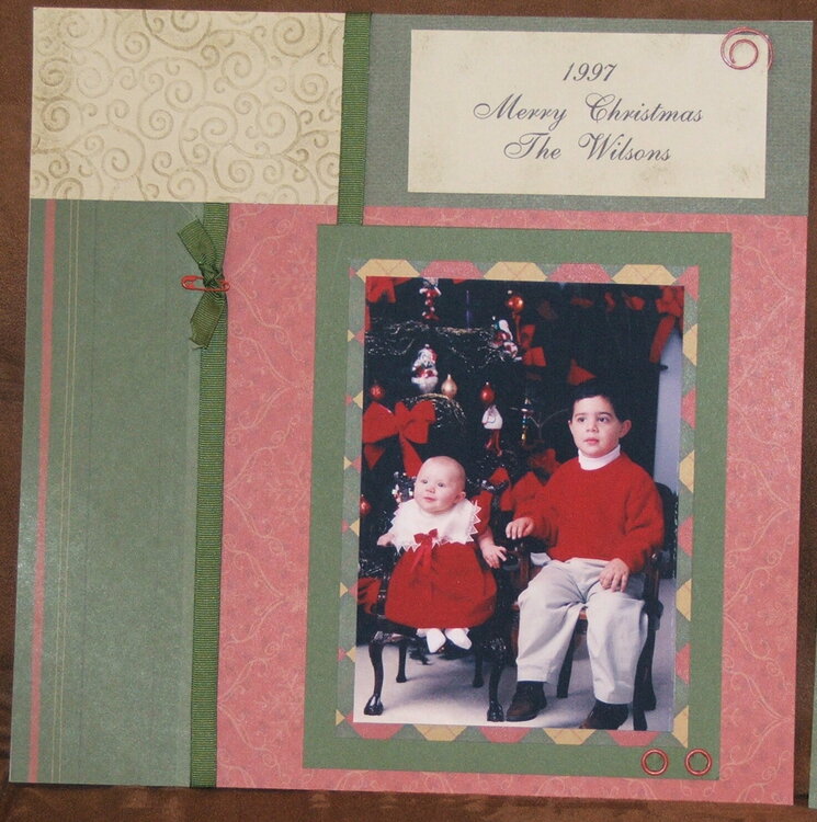 Christmas 1997 (left page)