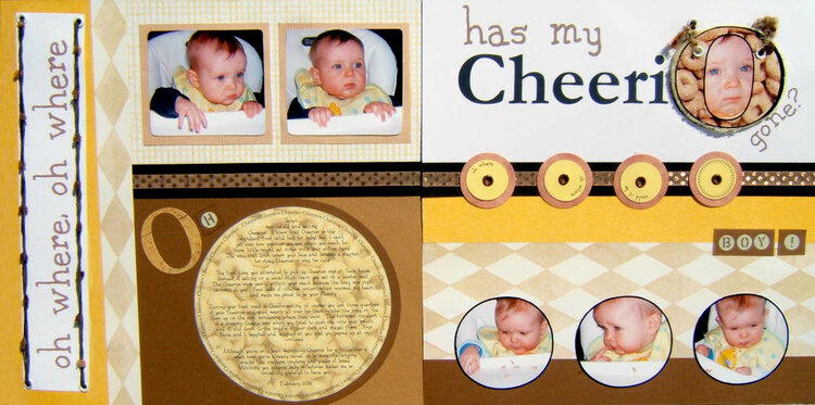 Oh Where, Oh Where Has My Cheerio Gone?