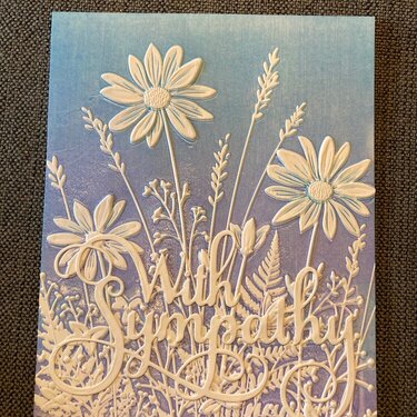 sympathy card