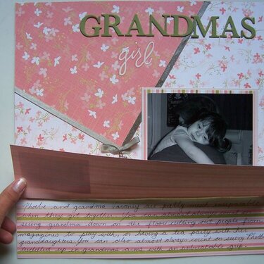 Grandmas girl hidden journaling