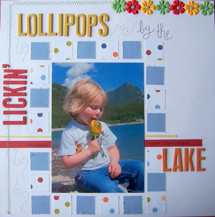 lickin&#039; lollipops by the lake