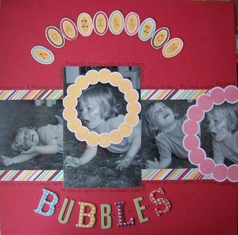 a gazillion bubbles