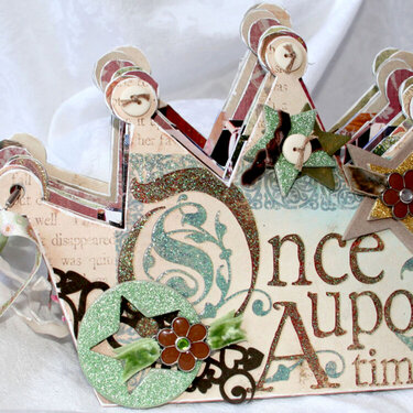 Once Upon A Time~ Maya Road Crown Chipboard Album
