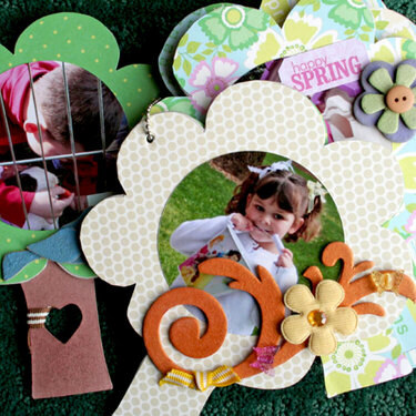 Maya Road New Tree Chipboard Book Pages