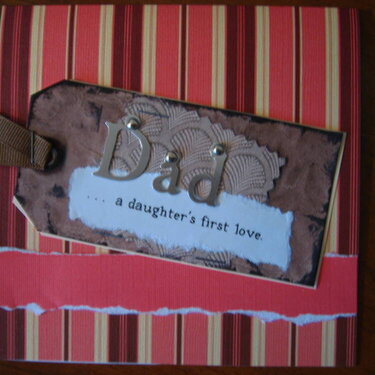 fathers day card for my dad