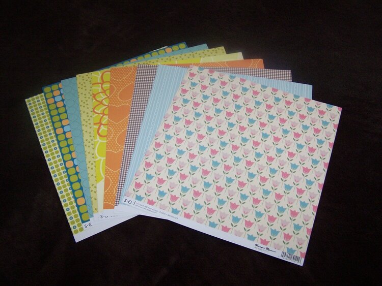 10 for $1 paper at the scrapbook expo