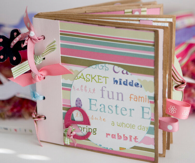 Easter Paper Bag Album