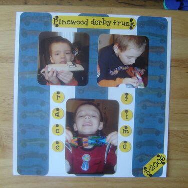 PINEWOOD DERBY TRUCK