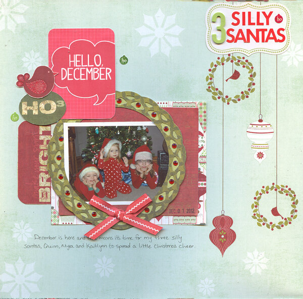 3 Silly Santas December 1, 2012 Photo of the Day