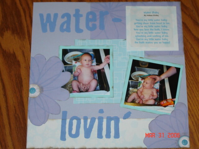 Water Baby page 1 closed