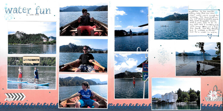 Water Fun at Lake Bled